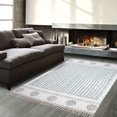 thumbnail image 4 of Casavani Indian Handmade Traditional Cotton Rug,Blue 10x16Ft, 4 of 6