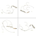 thumbnail image 3 of MYG Double Earhook Headset Mic Headworn Microphone For For For For Shure Wireless, 3 of 9