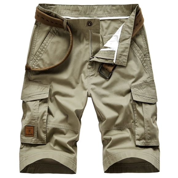 TopLLC Mens Shorts, Men pants Men's Cargo Shorts Multi-Pockets Relaxed Summer Beach Shorts Pants