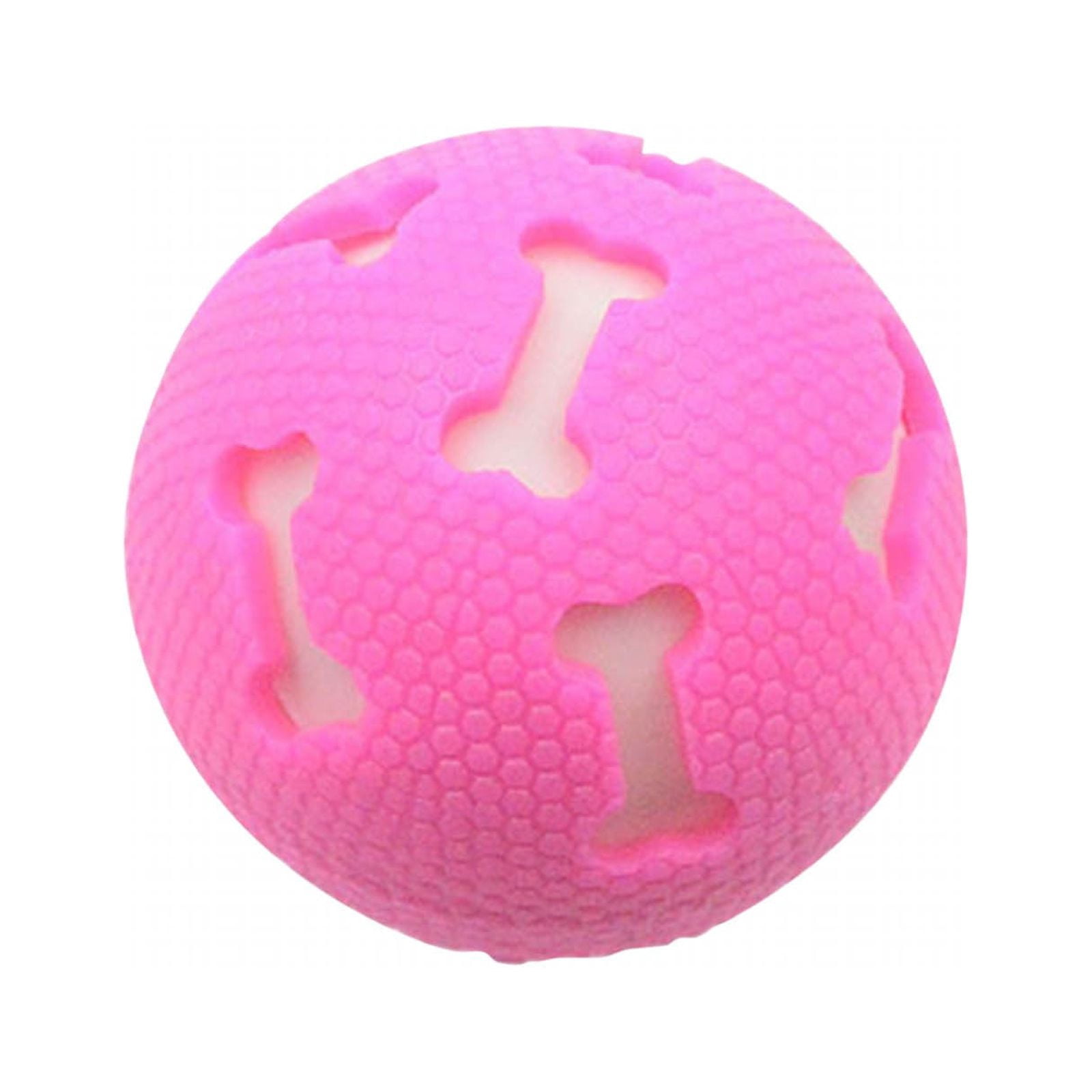 LSLJS Dog Teeth Toy Dog, Pet Daily Supplies, Pet Toy Ball, Golden Ball Hound,Hollow Shape Throwing Game Ball, Household Throwing Ball