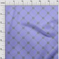 thumbnail image 3 of oneOone Viscose Chiffon Medium Purple Fabric Asian Block Sewing Craft Projects Fabric Prints By Yard 42 Inch Wide, 3 of 4