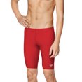 thumbnail image 1 of Speedo Men's Adult Swimsuit Jammer Endurance+ Solid - Speedo Red, Size: 38, 1 of 2