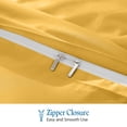 thumbnail image 4 of 900 TC 100% Egyptian Cotton Duvet Cover Zipper Closur Ultra Soft Durable and Fade Resistant Solid Pattern, 4 of 7