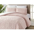 thumbnail image 1 of Better Homes & Gardens Botanical 3-Piece Comforter Set, Blush, DQ, All Ages, 1 of 7