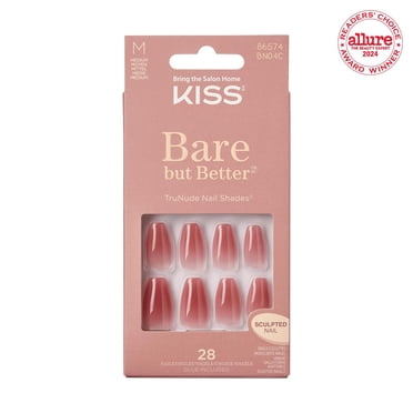 KISS Bare but Better Nails - Fake Nail, Short
