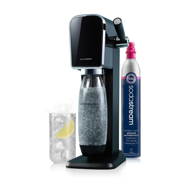 Sodastream Art (Black) Sparkling Water Maker with CO2 and