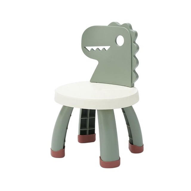 Toddlers Chair Anti Slip Multifunction Kids Chairs for Kindergarten green