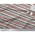 thumbnail image 3 of Soimoi Poly Georgette Fabric Ikat Southwestern Print Fabric by Yard 52 Inch Wide, 3 of 3