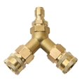 thumbnail image 1 of 3/8 Fitting Pressure Washer Tee Splitter Coupler 1PC 4.0 GPM Accessories, 1 of 11