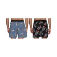 thumbnail image 2 of Fun Boxer Caleçons Courts pour Hommes Boxer, sous-Vêtements Amusants, Lot de 2, 2 of 2