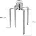 thumbnail image 3 of Fourchette de Rôtissoire Pcs Fourchette BBQ pour Gril Rôtissoire Outil de Barbecue, 3 of 4