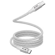 OXAA  USB C to USB C 100W Cable, Fast Charging ,2m (2-pack) Braided Magnetic Cable with E-Marker Chip, with Aluminum Connectors