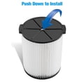thumbnail image 2 of Vf4000 Shop Vac Filters for Shop Vac Suitable for Standard Wet/Dry Vacuum, 2 of 5