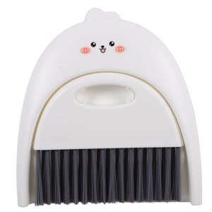 1 Ensemble de pan à poussière et de brosse Mini Ensemble d'outils de nettoyage de la chambre à balai de poussière de scrubber