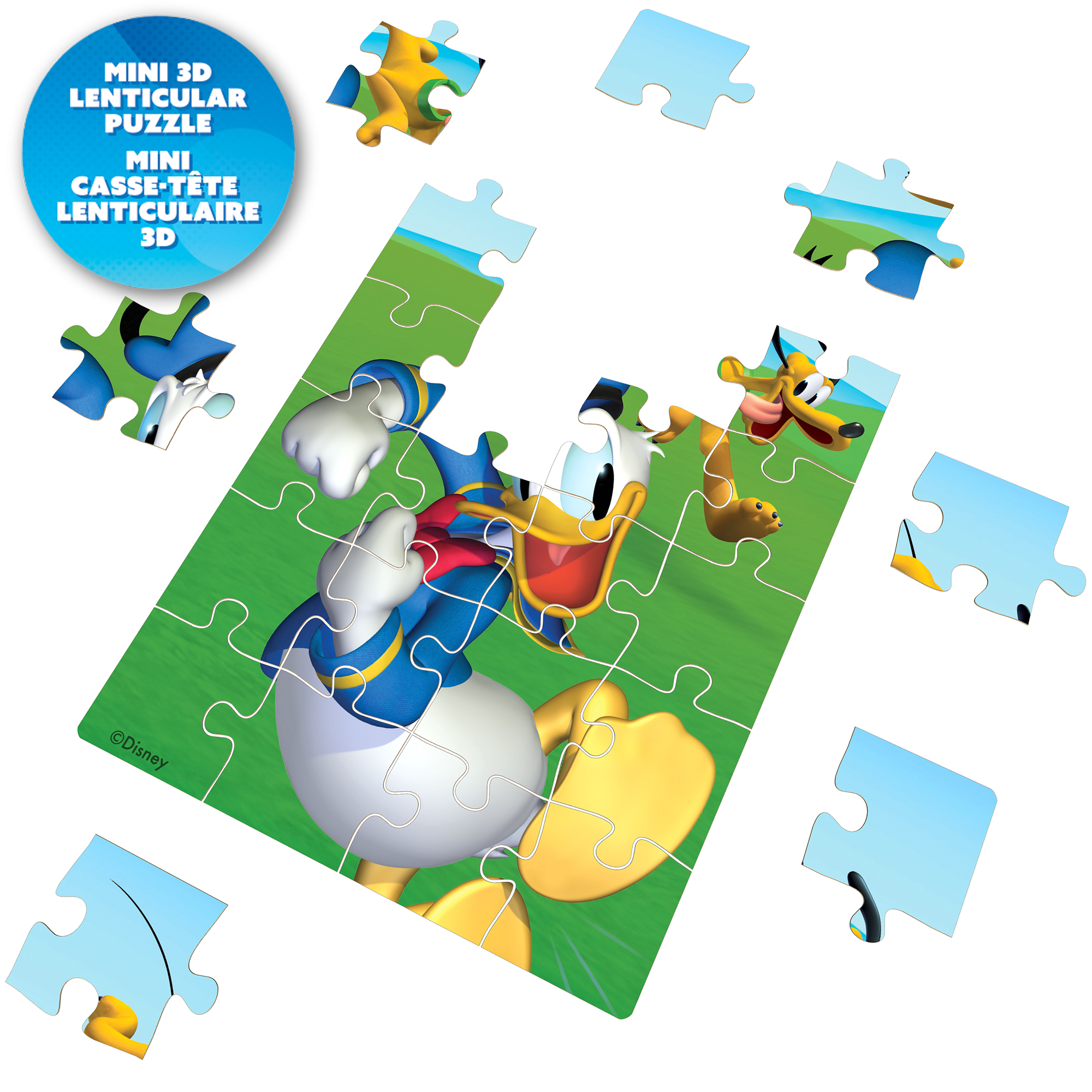 Mickey Club House 24 pc Mini Blind Bag Puzzles