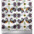 thumbnail image 1 of Soimoi Rayon Fabric Dot,Floral & Paisley Decor Fabric Printed Yard 56 Inch Wide, 1 of 3