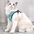 thumbnail image 1 of Cat Harness Escape Proof Small Cat And Dog Soft Mesh Vest Harnesses Adjustable Pet Harness S-L, 1 of 7