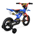 thumbnail image 3 of Hyper 12 inch Hot Wheels with training wheels, Boys, Steel Frame Blue, 3 of 8