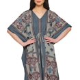 thumbnail image 4 of Moomaya Caftan pour Dames Tenue de Détente des Fêtes Robe Maxi Robes Africaines pour Femmes, 4 of 6