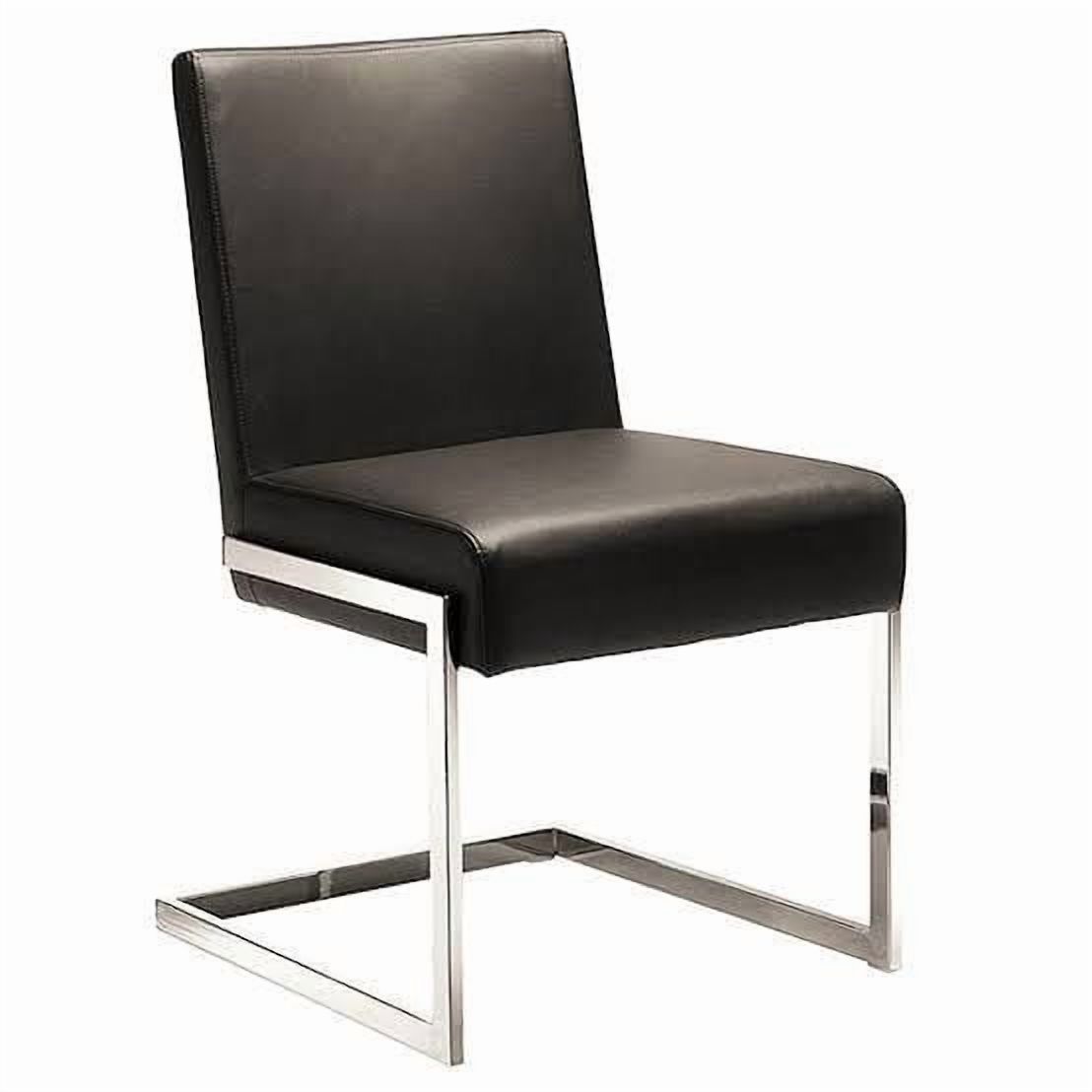Chaise de salle à manger canadienne Senorita noire (ensemble de 2)