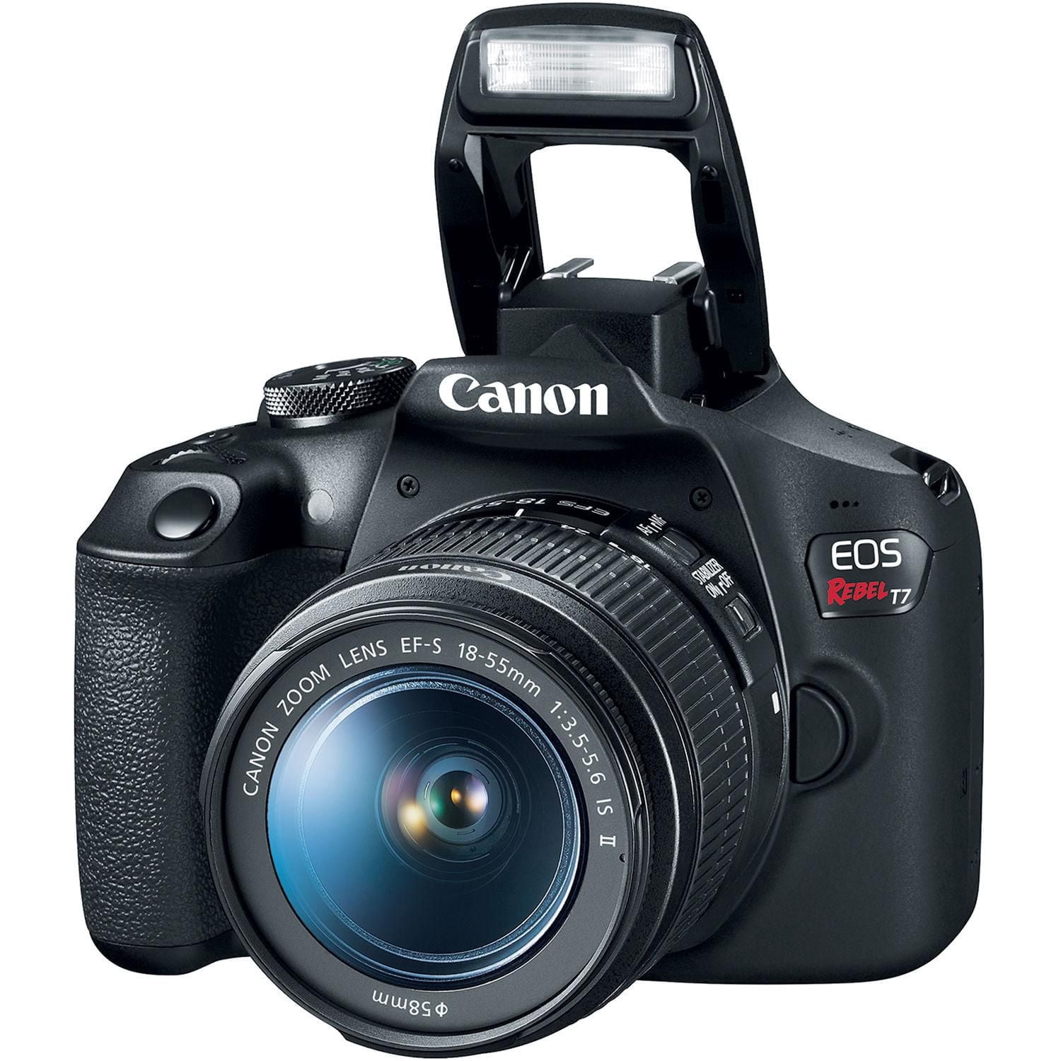 Appareil photo reflex numérique Canon EOS Rebel T7 avec objectif 18-55 mm