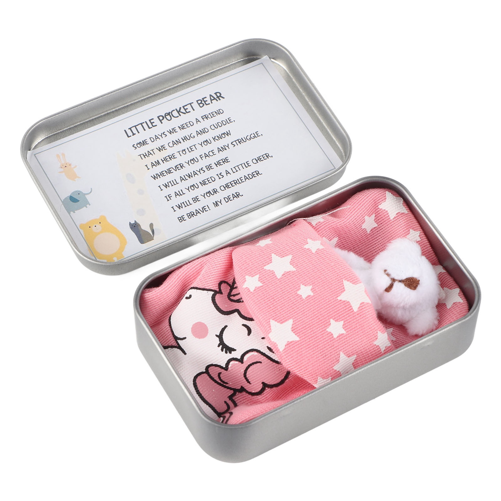 Little Pocket Bear In A Tin Mini Teddy Bears Can Plush Bear Gift Plush Mini Bear Boy Gift Little Pocket Bear In A Tin Mini Teddy Bears Can