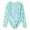 thumbnail image 3 of George Girls' Adaptive One Piece Rashguard Swimsuit, 3 of 4