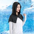 thumbnail image 4 of Cooling Hoodie Towel Extra Soft Sweat Absorption UV Protection Cooling Neck Wrap Sports Workout Towel, 4 of 7