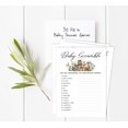 thumbnail image 2 of Inkdotpot Set Of 50 Baby ShowerWord ScrambleGame Cards Gender Neutral Leaves & Animals Party Supplies-Fun Baby Shower Game Favors, 2 of 6