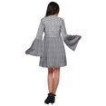 thumbnail image 4 of Moomaya Robe Courte Imprimée pour Femmes Tenue Décontractée Manches Évasées Vêtements d'Été, 4 of 6