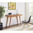 thumbnail image 2 of Mod-Arte Pratt 45" Mid-Century Moderne Bureau en Bois Franc en Naturel, 2 of 12