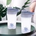 thumbnail image 4 of Protein Powder Water Bottle 500ml Cup With Scale Plastic Cup Handheld Fitness Sports, 4 of 6
