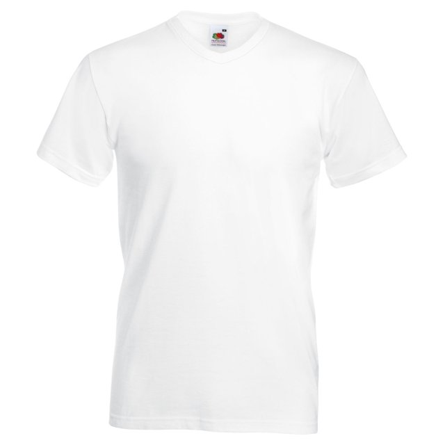 Fruit Of The Loom Mens Valueweight V-Neck, Short Sleeve T-Shirt