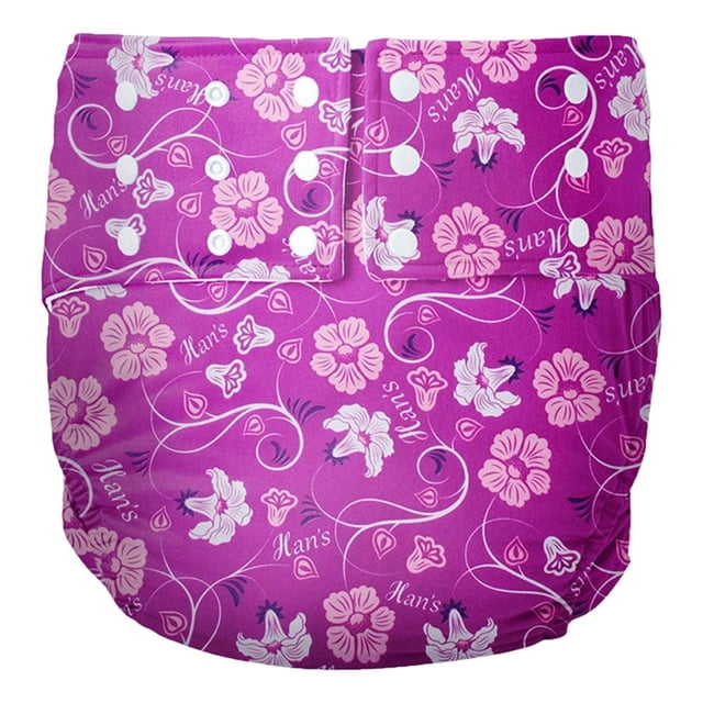 Adult Cloth Diaper for Incontinence Washable Easy Elderly Seniors