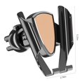 thumbnail image 3 of Support de Téléphone pour Tableau de Bord de Voiture - Support en Alliage d'Aluminium Réglable à 360° pour Navigation GPS et Conduite, 3 of 8