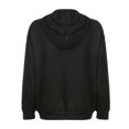 thumbnail image 3 of Women Casual Hooded Jacket Long Sleeve Zip Up Rhinestone Dragon Print Outwear with Pockets, 3 of 7