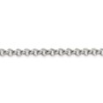 thumbnail image 2 of Collier Chaîne à Maillons Rolo en Argent Sterling 925 5 mm Pendentif Breloque, 2 of 9