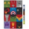 thumbnail image 1 of Marvel Comics - Avengers - Minimalist Grid Wall Poster, 22.375" x 34", 1 of 5