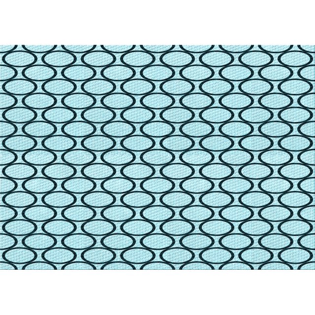 Ahgly Company Machine Washable Indoor Rectangle Transitional Aquamarine Stone Green Area Rugs, 2' x 5'
