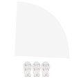thumbnail image 2 of simhoa Hanging Corner Shelf Wall Book Storage Rack Wall Mounted Corner Floating Shelves 15cm, 2 of 8