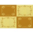 thumbnail image 1 of Ahgly Company Machine Washable Indoor Rectangle Transitional Neon Orange Area Rugs, 2' x 5', 1 of 7