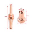 thumbnail image 4 of 41Pcs PT31 Tête de Torche Corps Consommables Accessoires Conseils, Tasses, Électrodes, Anneaux, 4 of 9