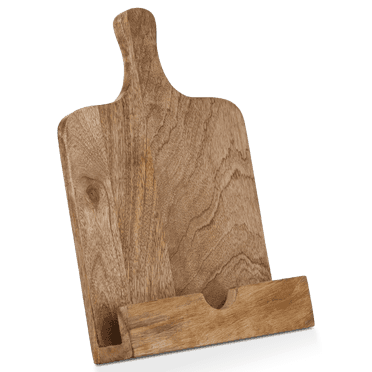 Bouclair Natural Wooden Recipe Book Holder 9.5 X 13.5 in (24.13 X 34.29 cm)