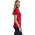 thumbnail image 4 of Bella Canvas 6400 - Relaxed Short Sleeve Jersey T-Shirt, 2XL, Red, 4 of 4