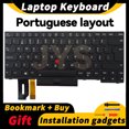 thumbnail image 1 of Laptop Replacement Keyboard for Lenovo ThinkPad E480 E490 L380 R480 T480S L490 T490 With backlight US/UK/Spanish/French layout PT backlit, 1 of 6