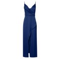thumbnail image 2 of Meichang Robes d'Été Aguichant Portefeuille pour Femmes 2024 Été Sans Manches Longue Robe Moulante Décolleté en V Profond Robes Plissées Fente Boîte de Nuit Fête Soirée Robe Maxi, 2 of 5
