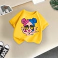 thumbnail image 5 of TZEWGL T-Shirts pour Enfants Impression Graphique Col Rond Manches Courtes Vêtements pour Filles Garçons Taille 7-8T, 5 of 5