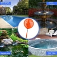 thumbnail image 2 of Swimming Pool Fishing Net Skimmer Pond Bathtub Leaves With Rod Cleaning, 2 of 8