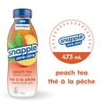 thumbnail image 2 of Thé à la pêche Snapple zéro aromatisé naturellement, 473 mL, 2 of 3