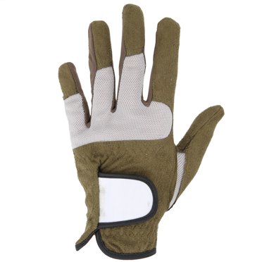 MAYUJIAA Men Golf Gloves Left Hand Microfiber Sweat Absorbent Soft Breathable Golf Gloves Army Green23# HW313-87305